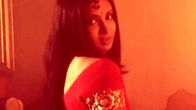 Sexy belly dancing from exotic oriental woman. Teasing and erotic.