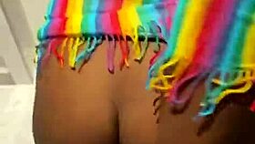 pretty milf wife squirting wet pussy in elevator doggystyle fuck