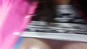 The Latina Tranny Shows Her Big Tits in Tlalpan