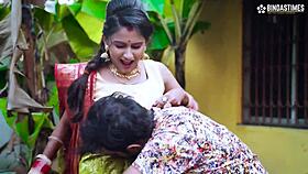 Bhabhi's quirky habit made captivating homemade videos