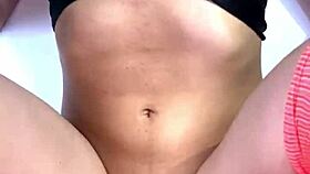 petite latina with big tits gets creampied in missionary after college