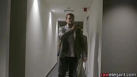 spitroasted euro babe enjoys interracial threeway on the sofa 😍