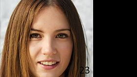 mistress kittiwips 23 hogties and humps her submissive hubby with french audio joi