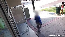 lp officer fucking summer brooks doggy in the shop with his big cock