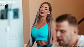 Hayley Davies Teases Him Relentlessly Until He Breaks in Intense Brazzers Scene with Deepthroat
