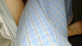 lena the latina milf squirts hard during intense pussy eating and hitachi penetration