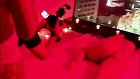 Fucking the chubby girl under red lights, she sits so good on my big cock 😍