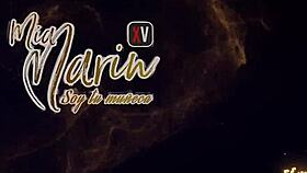 mi esposo me da un masaje en mis labios recien inyectados con su verga 😏