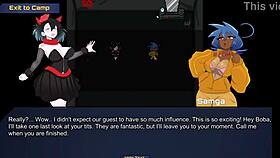 Can Boba Handle Samga's Fingering While Using Vibrator In Hentai Game?