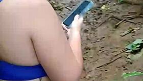 Guess What, My Friend Sucked My Tits Right in the Forest! 🌳