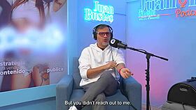 loren late, colombian babe, bangs hard with 7 orgasms on podcast! 😲