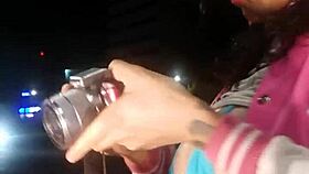 The Latina Tranny Shows Her Big Tits in Tlalpan