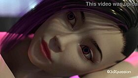 welcome to nexus 3 cyberpunk fuck with busty hottie in neon dreams vr private room