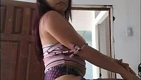 why is the hot milf flashing her big tits and vagina on video call?