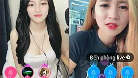 Two Cute Korean Girls In Sexy Webcam Livestream