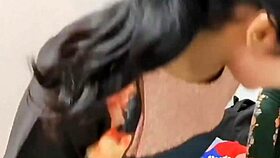 Want To See Komal And Riya Get Called For A Hard Threesome Fuck In The Room?