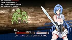 Exploring the cave to destroy another crystal in Nightmare Knight Part 7 Good Route