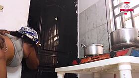 big ass and big dick in the kitchen please subscribe to red 🍆💦