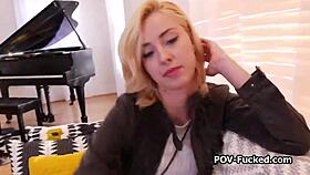 smoking hot blonde teen ready for hardcore porn