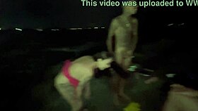 I took a girl to suck with friends at the beach and paid her 20 reais