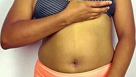 Desi Indian honeymoon couple enjoys romantic night