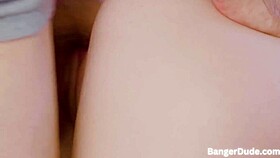 Mazy Myers and Khloe Kingsley get fucked hard by tattooed guy Lucky Fate in missionary