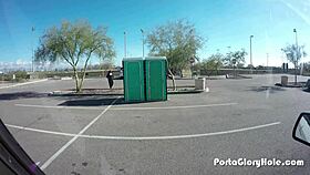 Watch Chubby Slut Swallow at Public Gloryhole!