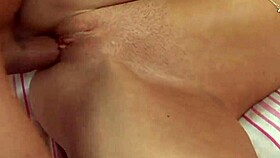 Blonde Teen Deepthroats Huge Cock?