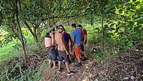 naked orgy on the trail