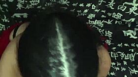 Wellington Prado receives deep blowjob, face covered in cum.