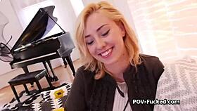 smoking hot blonde teen ready for hardcore porn