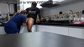 i convinced the employee in the kitchen