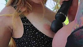 fucking my friend hard on the balcony, yeah!