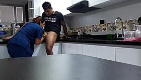 i convinced the employee in the kitchen