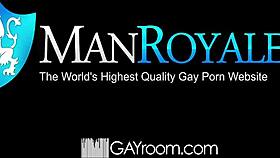 Hd gayroom - hunter and andy come hard on each other