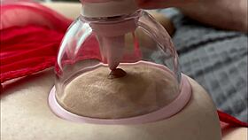 The Vacuum Tongue Licked My Nipples with Sweet, Intense Suction