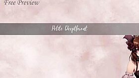 I give super rough double throatie to big coc