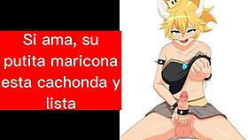 bowsette joi cei español with cum jerk off instructions.