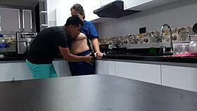 i convinced the employee in the kitchen