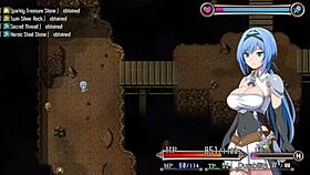 Exploring the cave to destroy another crystal in Nightmare Knight Part 7 Good Route