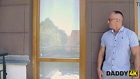 I couldn’t resist showing my boyfriend’s stepdaddy a real deepthroat. This young 18+ skinny brunette just went wild