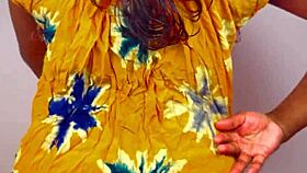 Desi Indian honeymoon couple enjoys romantic night