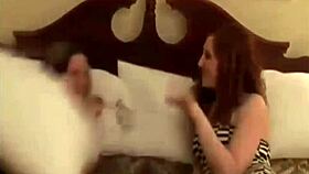 Two Petite Teens Explore Fetish in Hotel Lingerie