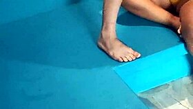 my damn step-nephew fucking my milf wife bent over!!