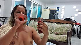 Hot Latina's Big Ass in Reality Webcam Fetish Show