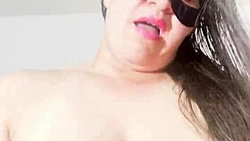 Latina stepmom rides her stepson passionately