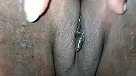 Auntys creamy pussy gets fucked bent over!