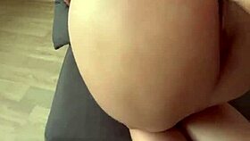 Julia Fit does buttocks workout with anal sex POV