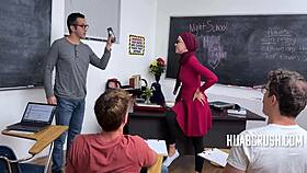 Fuck your milf hijab teacher today