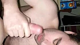 me giving a blowjob to my gay friend in private